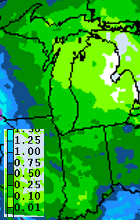 Precipitation forecast 